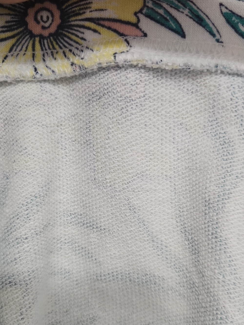 Lou & Grey Womens Tropical Floral Sweatshirt Size Large - Picture 6 of 7